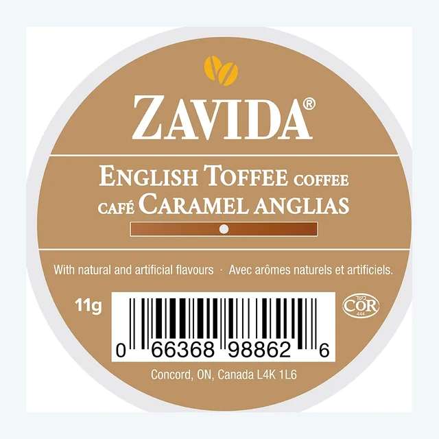 Zavida English Toffee 24 Pack