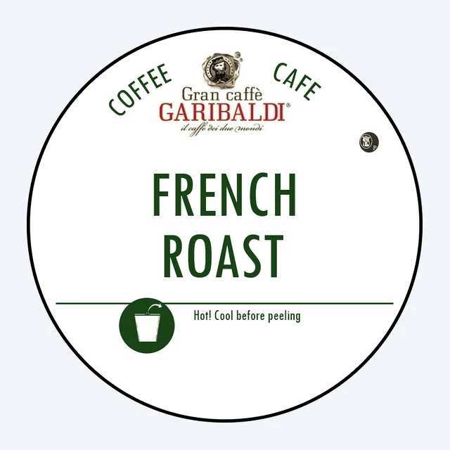 100% French Roast Gourmet Coffee Pods