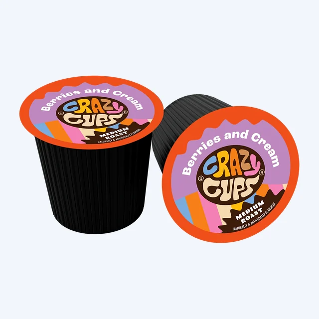 Berries And Cream Flavored Coffee Pods