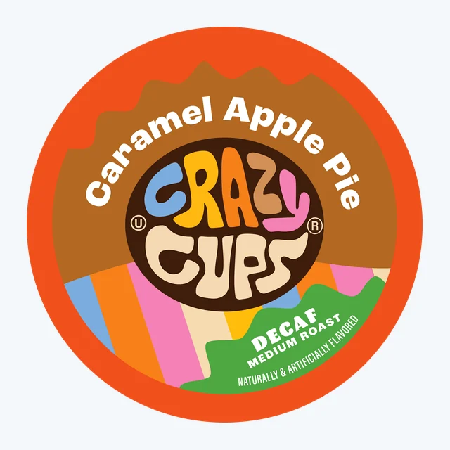 Decaf Caramel Apple Pie Flavored Coffee Pods