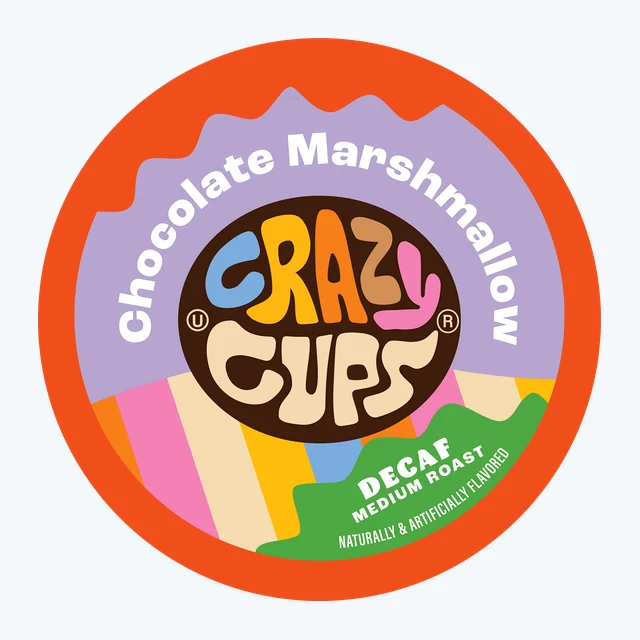 Decaf Chocolate Marshmallows Flavored Coffee Pods