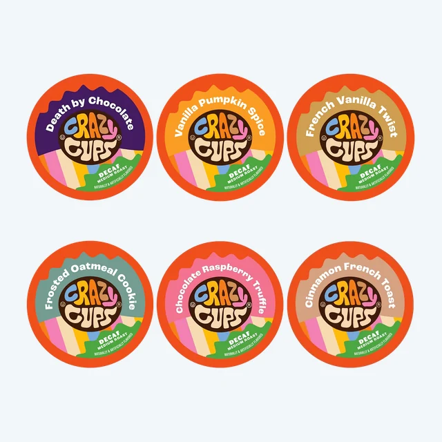 Decaf Flavor Lovers Flavored Coffee Pods Variety Pack