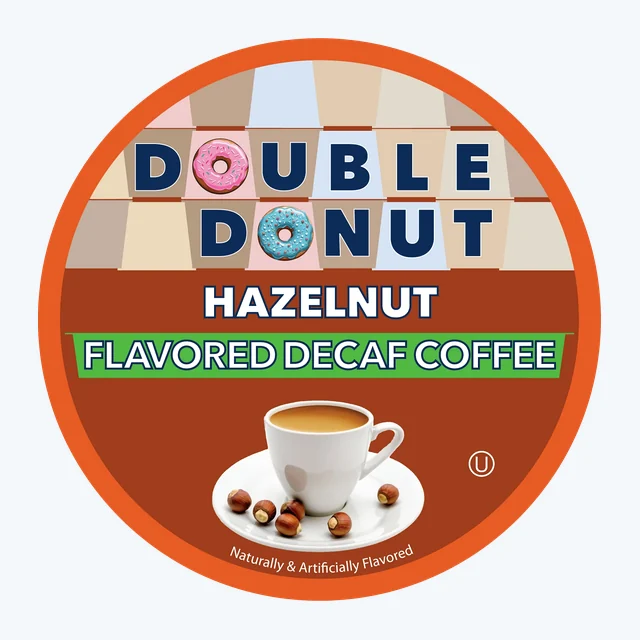 Decaf Hazelnut Flavored Coffee Pods