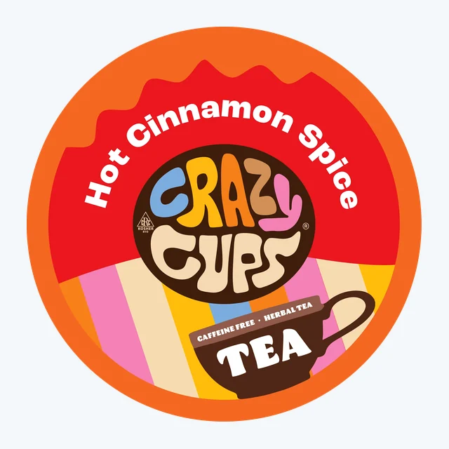 Hot Cinnamon Spice Herbal Tea Pods