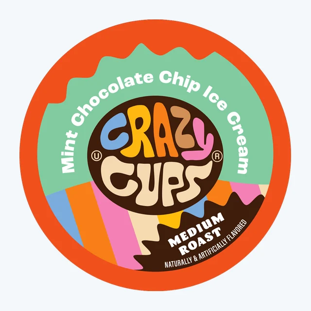 Mint Chocolate Chip Ice Cream Flavored Coffee Pods