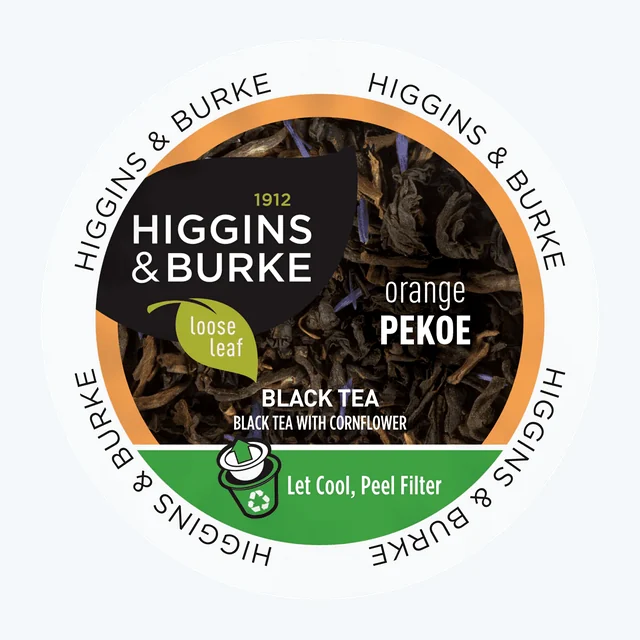 Orange Pekoe Flavored Premium Black Tea Pods