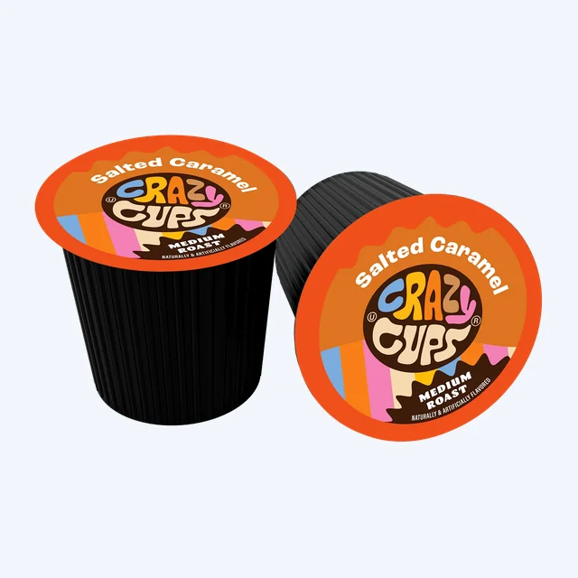 Salted Caramel Flavored Coffee Pods