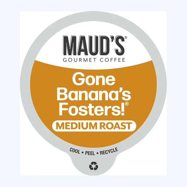 Maud's Banana Flavored Coffee Pods