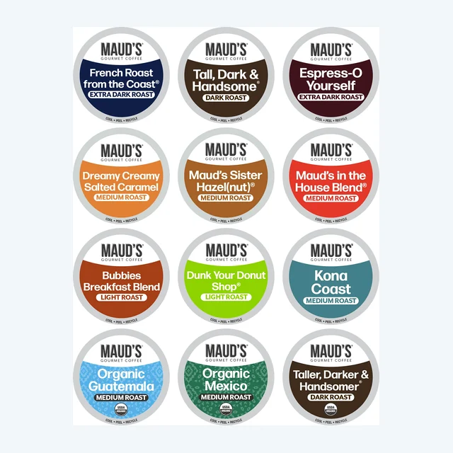 Maud's Bulk Coffee Variety Pack - 136ct