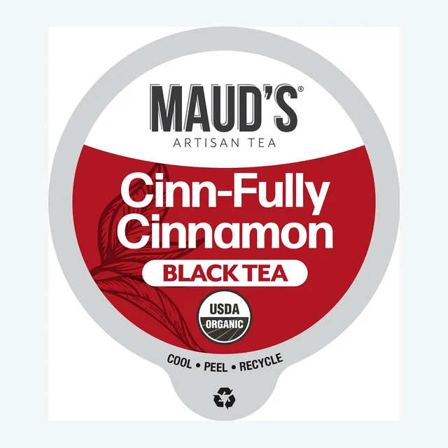 Maud's Cinn-Fully Cinnamon Black Tea Pods
