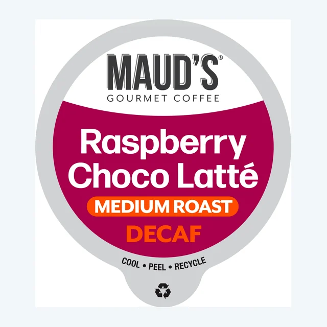 Maud's Decaf Raspberry Flavored Coffee Pods