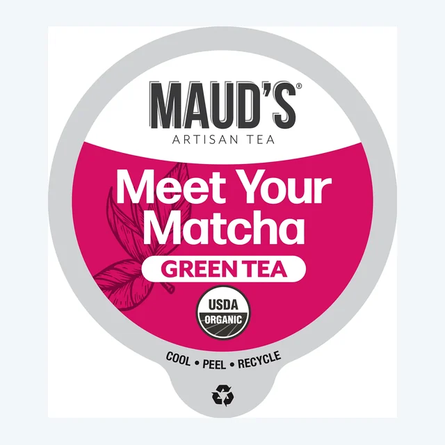 Maud's Organic Matcha Green Tea Pods