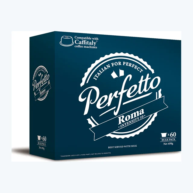 60 Pack Kfee Perfetto Roma Coffee Pods (Intensity 10)