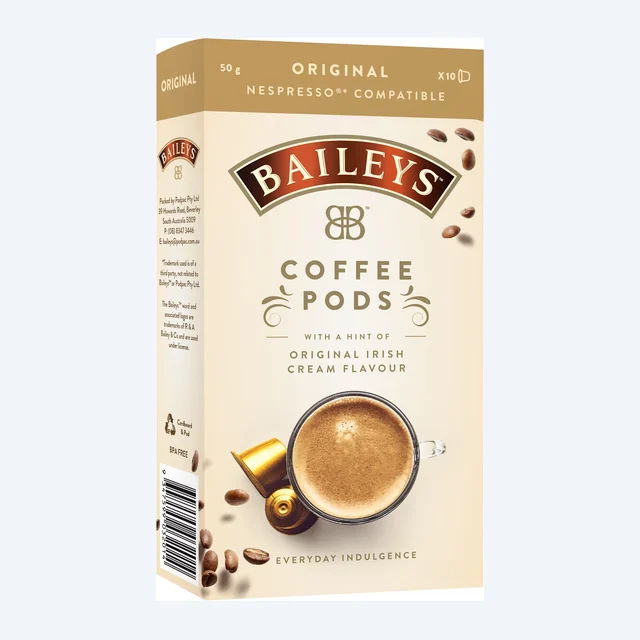 Baileys Original Coffee Pod 10pk