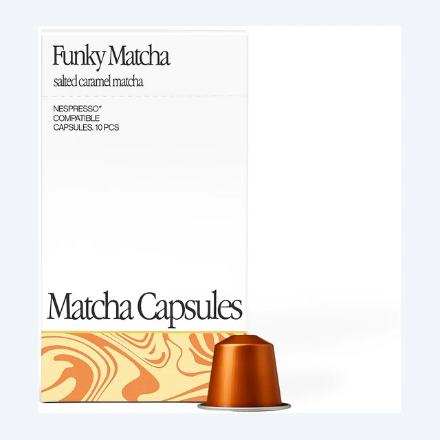 Salted Caramel Matcha Pods (Nespresso® Compatible)*