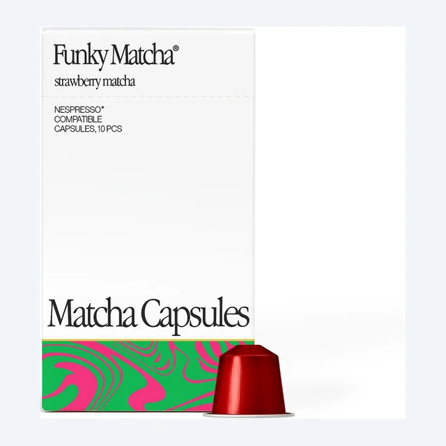 Strawberry Matcha Pods (Nespresso® Compatible)*