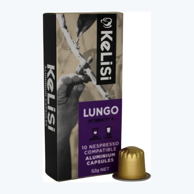 KeLiSi Lungo | Nespresso Compatible Aluminium Coffee Capsules