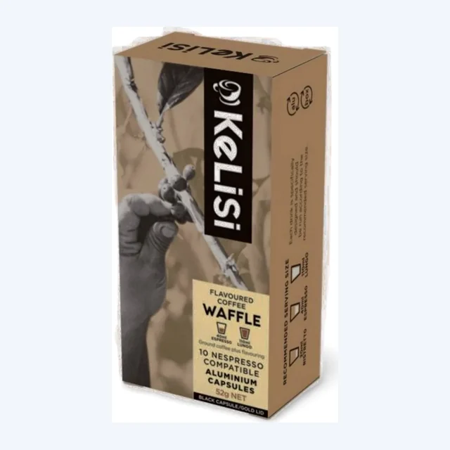 KeLiSi Waffle Coffee | Nespresso Compatible Aluminium Coffee Capsules