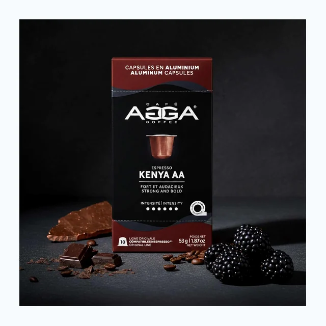 Cafe Agga Pods: Kenya AA (10x)