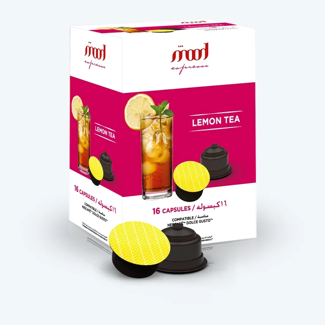 Dolce Gusto Compatible Capsules - Lemon Tea (16 Single Serve Pods)