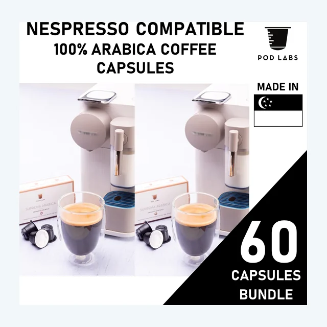 [Bundle of 6 Special] Pod Labs Nespresso Compatible Suprema Arabica (60 Capsules)