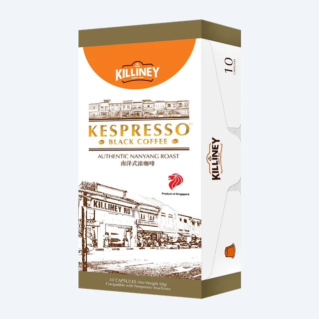 Killiney Kespresso Black Coffee (Nespresso Compatible Coffee Capsule Pods)