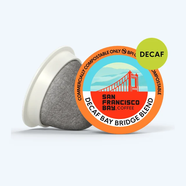 Decaf Bay Bridge Blend, OneCup™ Coffee Pods, 80 Count