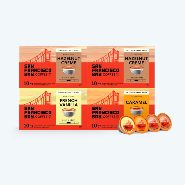 Flavored Medley Variety Pack OneCUP™ Coffee Pods, 40 Count