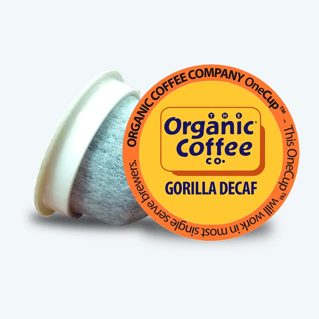 Organic Gorilla Decaf OneCUP™ Coffee Pods