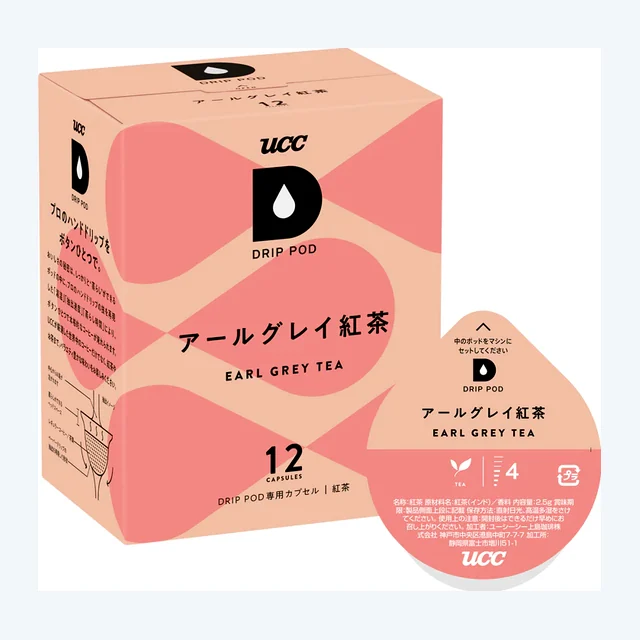 UCC DRIP POD ドリップポッド アールグレイ紅茶 12個入【KEURIG(キューリグ)ではご利用頂けません】