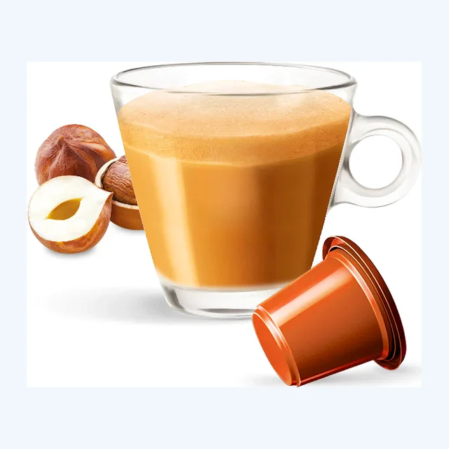 Bonini Nocciolino Hazelnut Cappuccino Nespresso Coffee Pods 10