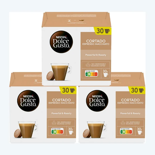 Dolce Gusto Espresso Cortado Macchiato 3x30 Coffee Pods