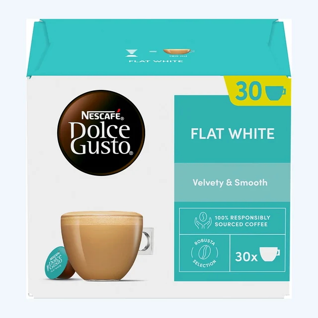 Dolce Gusto Flat White x30 Coffee Pods