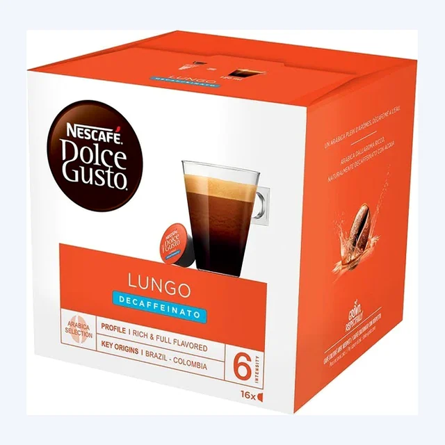 Dolce Gusto Lungo Decaf Coffee Pods