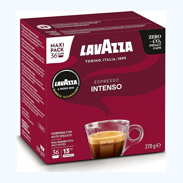 Lavazza A Modo Mio Espresso Intenso 36 Coffee Pods