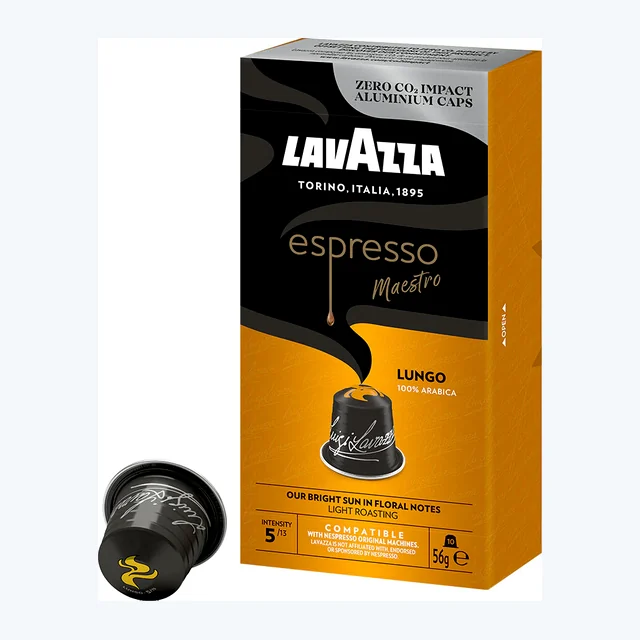 Lavazza Maestro Espresso Lungo 10 Capsule Nespresso Compatible Pods