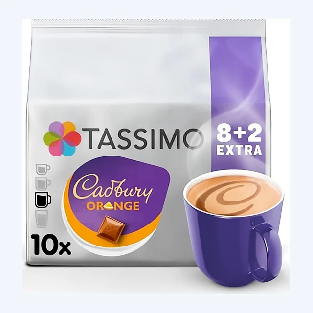 Tassimo Cadbury Orange Hot Chocolate Pods