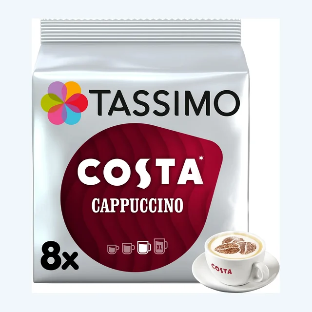 Tassimo Costa Cappuccino Coffee Pods