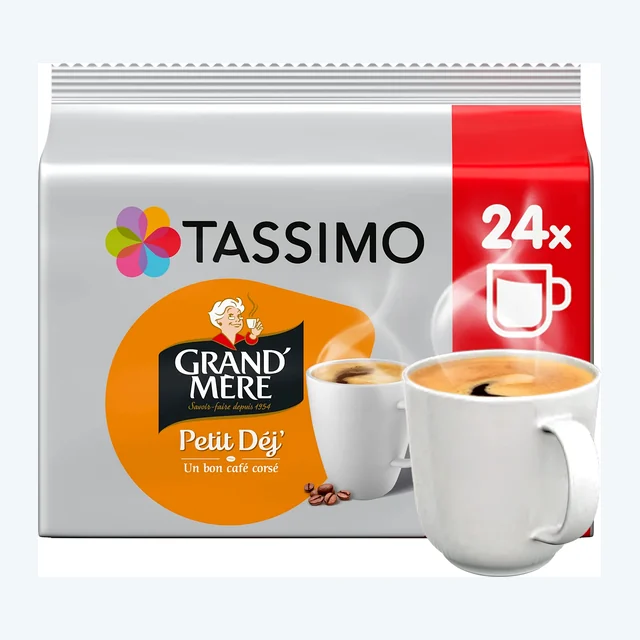Tassimo Grand Mere Petit Déj 24 Coffee Pods