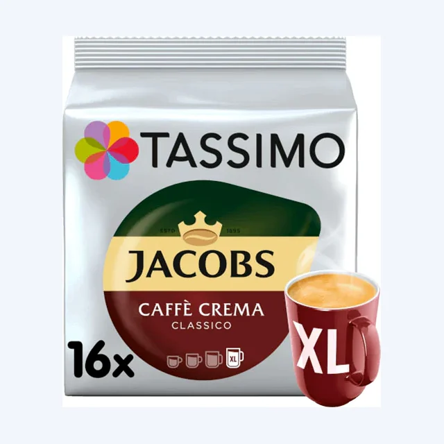 Tassimo Jacobs Caffé Crema Classico XL Coffee Pods