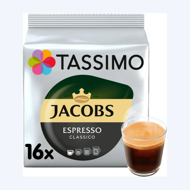 Tassimo Jacobs Espresso Classico Coffee Pods