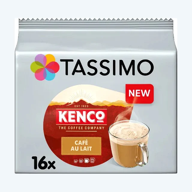 Tassimo Kenco Cafe Au Lait Coffee Pods