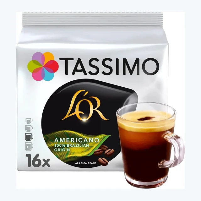 Tassimo L'OR Americano Brazilian Origin Coffee Pods