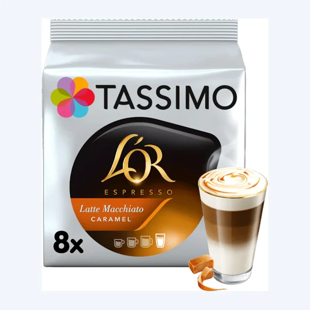 Tassimo L'OR Caramel Latte Macchiato Coffee Pods