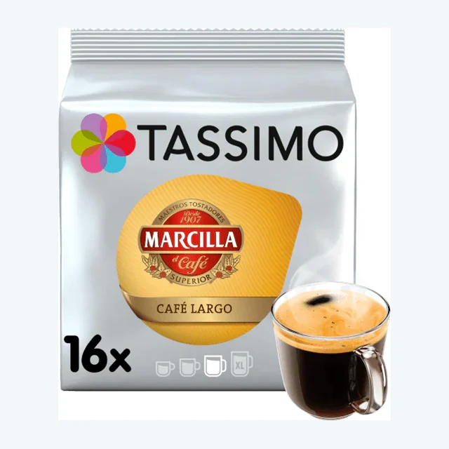 Tassimo Marcilla Café Largo Coffee Pods
