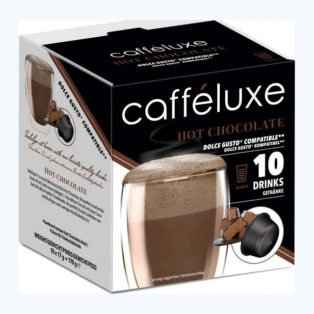 Caffeluxe Hot Chocolate Dolce Gusto -10