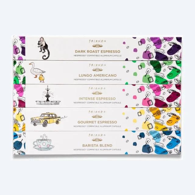FRIENDS Nespresso Coffees Variety Pack - 50