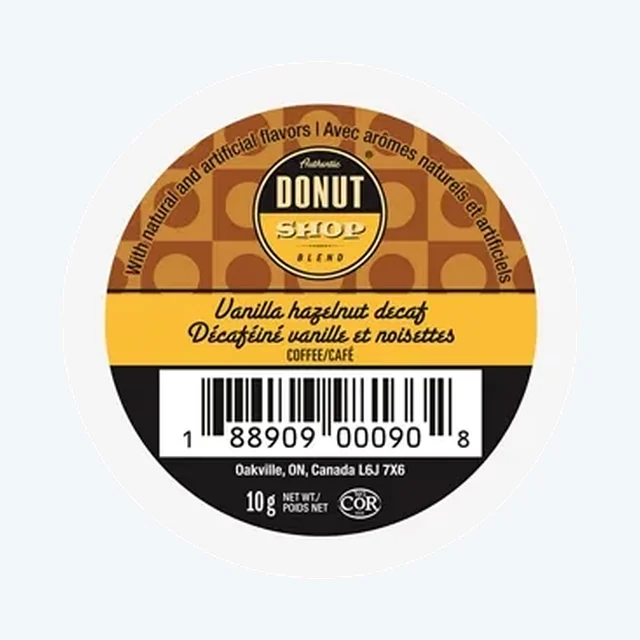 Vanilla Hazelnut Decaf Coffee