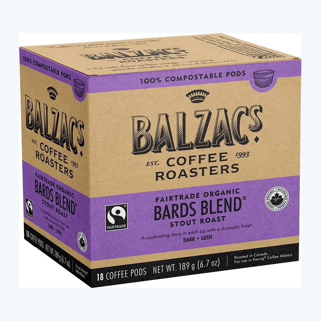 Balzac Bard's Blend K cups 18 CT
