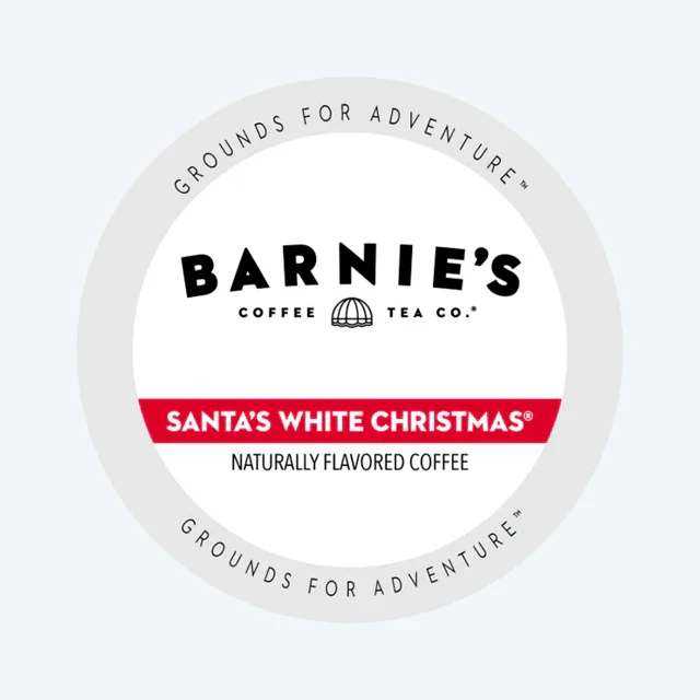 Barnie's Santa's White Christmas Single Serve Cups 24 CT